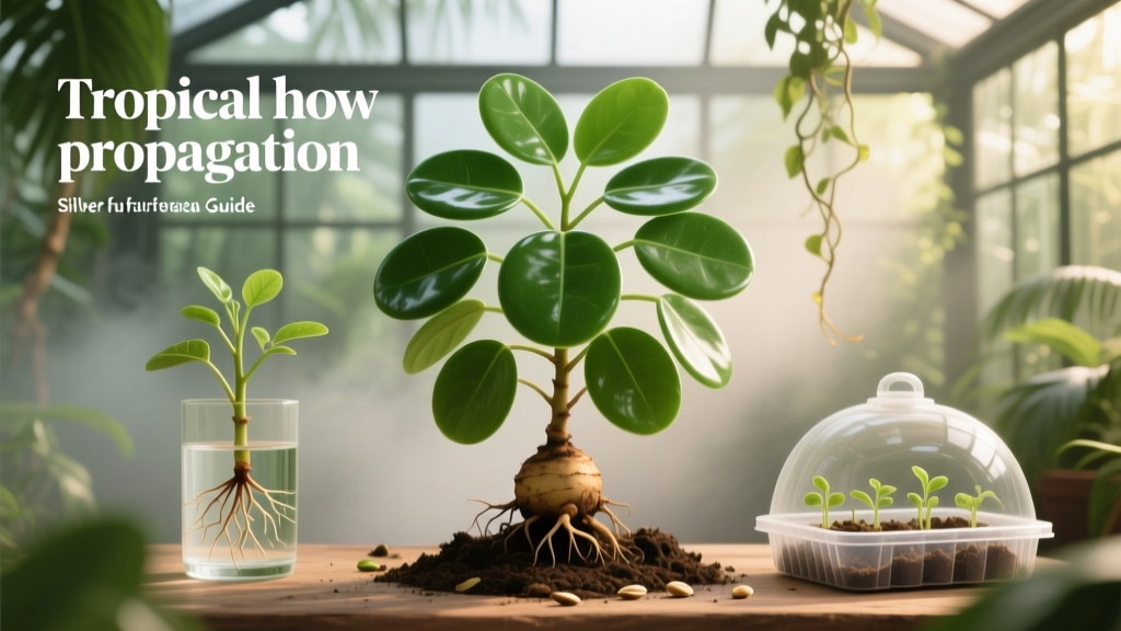 Tropical How to Propagate Silver Dollar Plant: 3 Foolproof Methods That Work Even in Humid Climates (No Root Rot, No Guesswork, Just Thriving Plants)