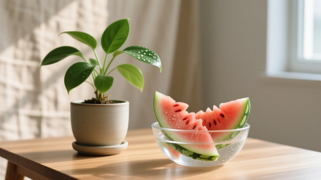Can You Put Watermelon Rinds in Indoor Plants Not Growing? The Truth About This Viral 'Compost Hack' — What Actually Works (and What Hurts Your Plants)