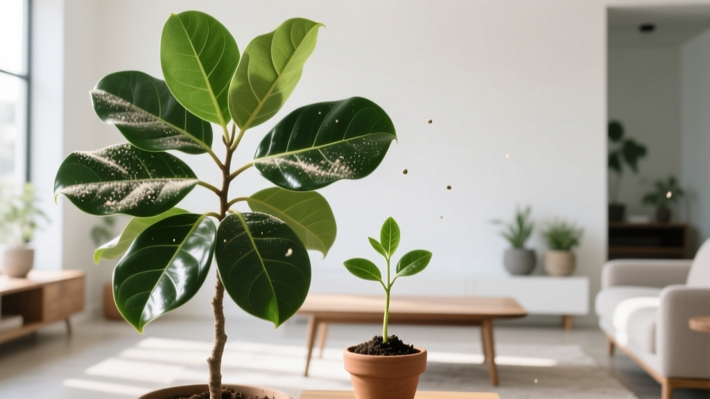 How to Dust Indoor Plant Leaves from Seeds: The 5-Step Method That Prevents Mold, Boosts Photosynthesis, and Saves Your Fiddle Leaf Fig (No Microfiber Overkill Required)