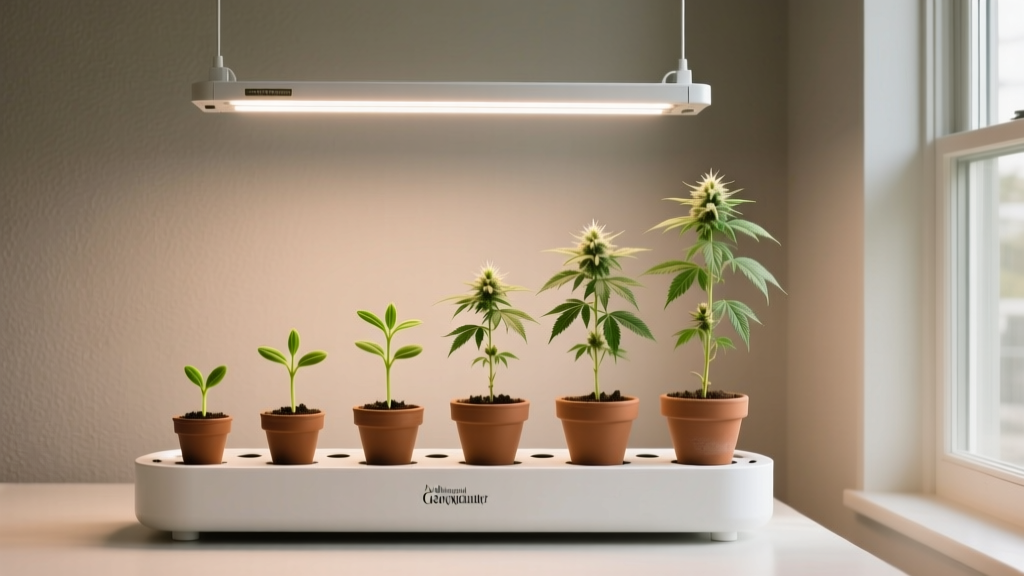 Small How to Grow Marijuana Plants Indoors Step by Step: The 7-Step No-Fail Indoor Grow Guide for Beginners (No Greenhouse, No Experience, Just Real Results in 12 Weeks)