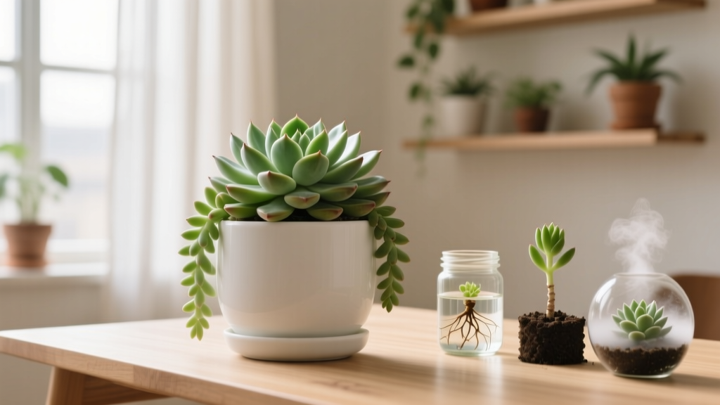 Indoor How to Propagate a Burros Tail Plant: The 3 Foolproof Methods That Actually Work (No Root Rot, No Wilted Cuttings—Just Plump, Thriving New Plants in 4–6 Weeks)