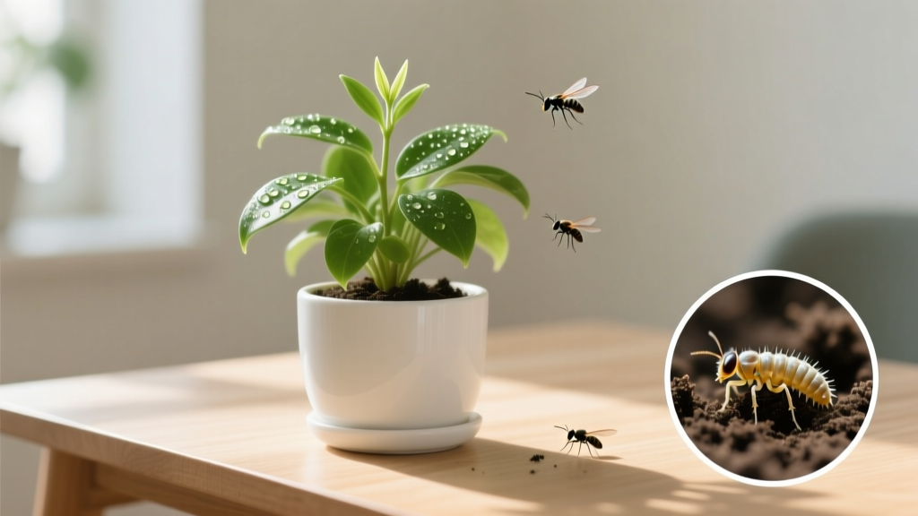How to Get Rid of Flying Insects in Indoor Plants Not Growing: A 7-Step Root-Cause Fix That Stops Gnats, Fungus Flies & Stagnation—Without Killing Your Plants or Wasting $30 on ‘Miracle’ Sprays