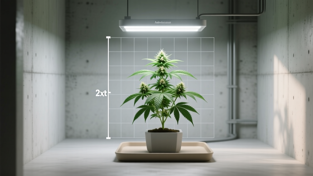How Much Space Does One Indoor Marijuana Plant Need? The Truth About Square Feet, Canopy Spread, and Why 2x2 Feet Is Often a Dangerous Myth (Especially for Beginners)