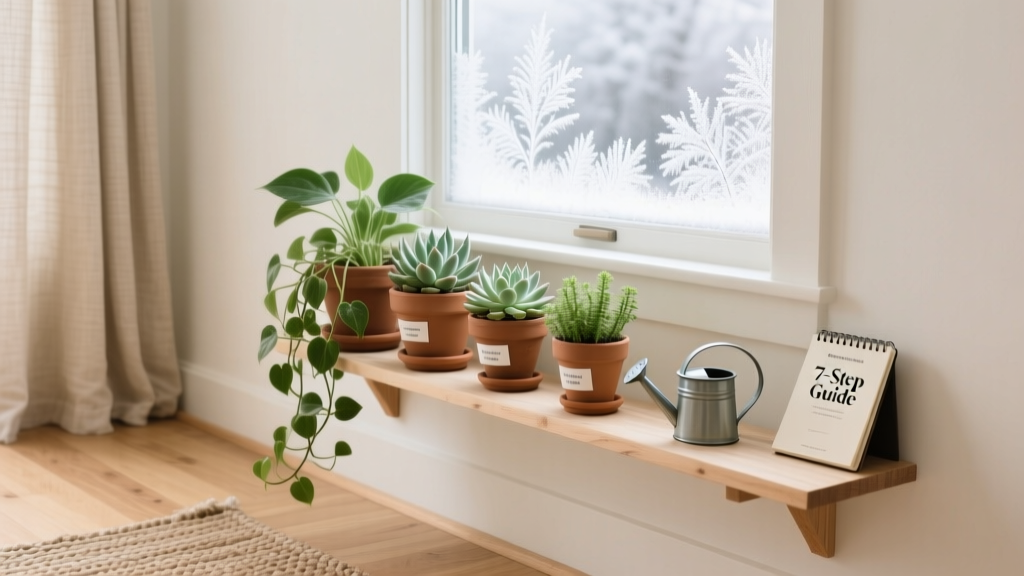 Yes, You Can Grow Plants Indoors in Winter for Beginners — Here’s Your No-Stress, 7-Step Survival Guide (No Green Thumb Required)