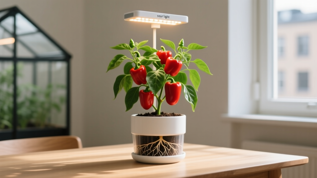 Stop Your Indoor Pepper Plants from Stalling: The 7-Step Fast-Growing Care System That Delivers First Fruits in Just 62 Days (No Greenhouse, No Grow Tents, Just Smart Light + Root-Zone Control)