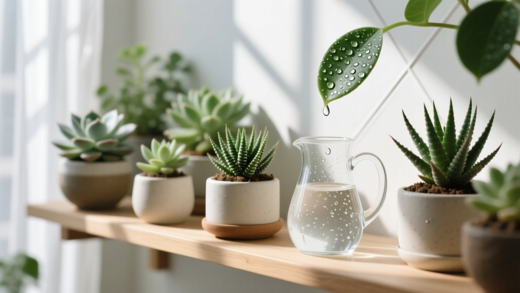 Is Rain Water Better for Indoor Succulents? The Truth About Hard Water, Minerals, and Root Health—Plus a 3-Step Guide to Collecting & Using It Safely (Without Mold or Algae Risks)