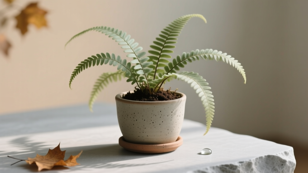 The Fern Hydration Myth: Why 'Slow-Growing Indoor Ferns' Need *Less* Water Than You Think — And Exactly How Much to Give (With Seasonal Adjustments, Pot Size Math, and 3 Real-World Case Studies)