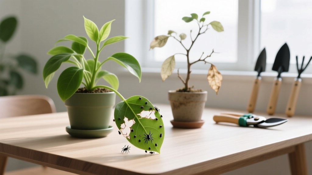 How to Rid Bugs from Indoor Plants Not Growing: A Step-by-Step Rescue Plan That Fixes Both Pests AND Stagnation—Without Toxic Sprays or Guesswork