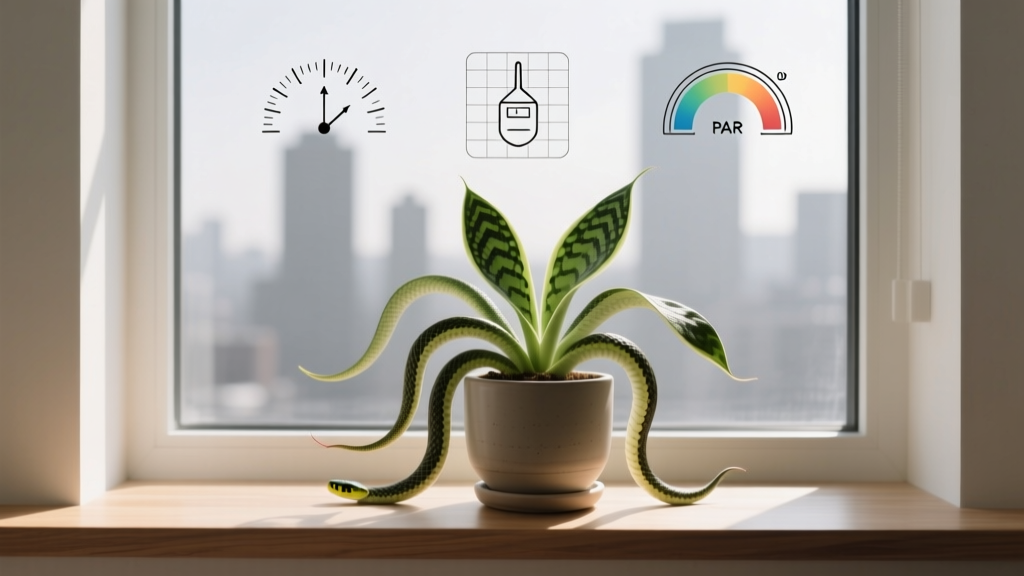 Does normal indoor light help plants at all? The truth about windowless apartments, north-facing rooms, and why your 'low-light' snake plant is secretly starving — plus the 3 light metrics every plant parent must measure (not guess)