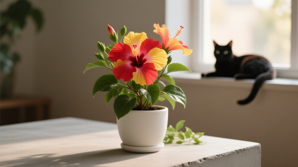 Are Hibiscus Indoor Plants Toxic to Cats?