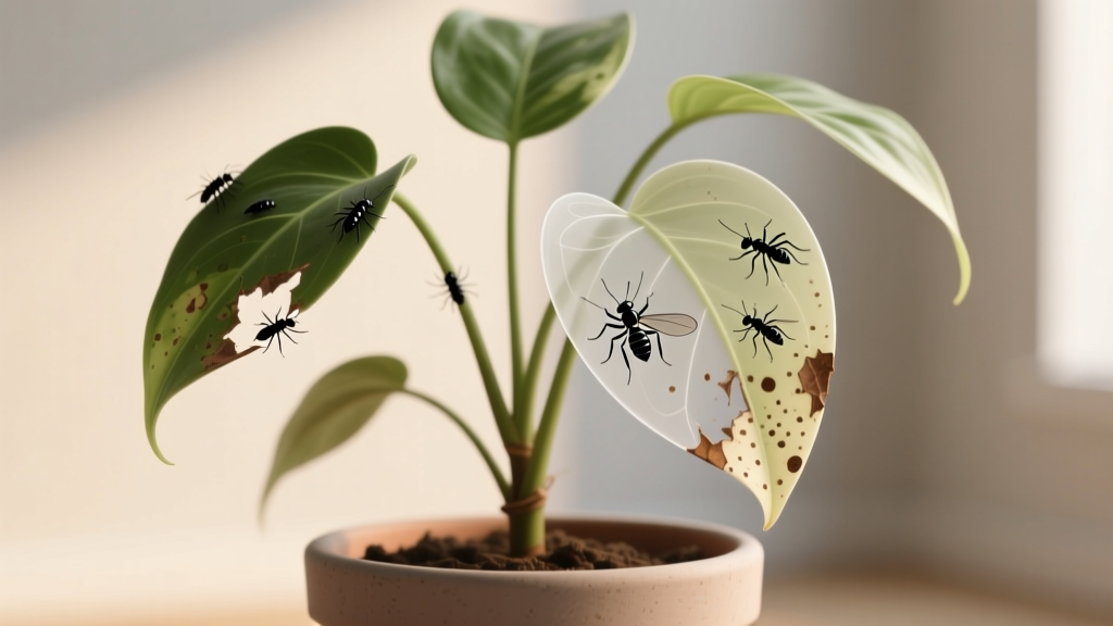 What Are the Tiny Black Bugs on My Indoor Plants Dropping Leaves? 7 Fast-Acting Steps That Stop Infestations in 48 Hours (Without Toxic Sprays)