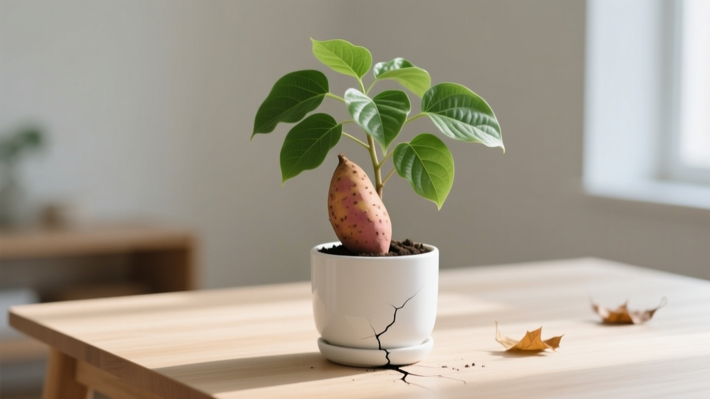 Are Sweet Potatoes Low Light Plants Dropping Leaves? Here’s the Truth: 5 Hidden Stressors (Not Just Light!) That Cause Leaf Drop — Plus a Step-by-Step Recovery Protocol You Can Start Today