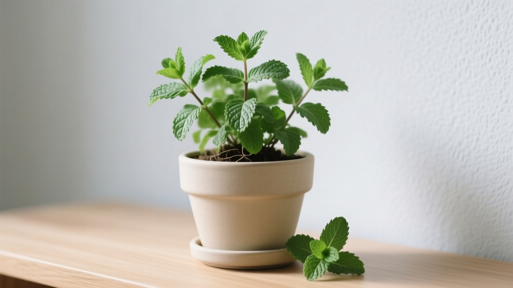 Small How Big of a Pot for Indoor Peppermint Plant? The Exact Size You Need (Not Bigger, Not Smaller)—Plus Why Overpotting Is the #1 Reason Your Mint Wilts Within Weeks