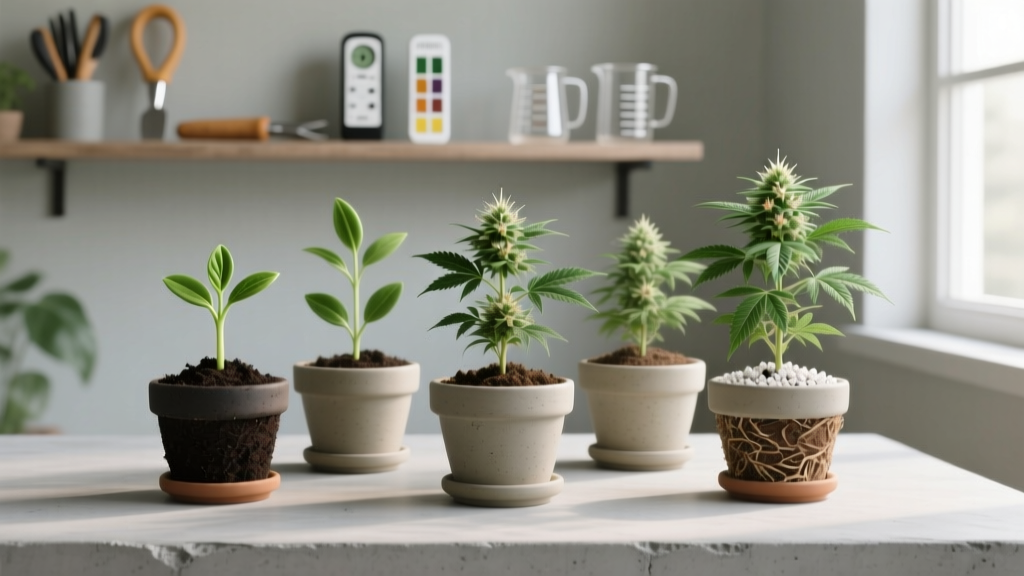 How Many Indoor Weed Plants Make a Pound? The Truth About Soil Mix Volume, Pot Size, and Yield—No More Guesswork or Wasted Space