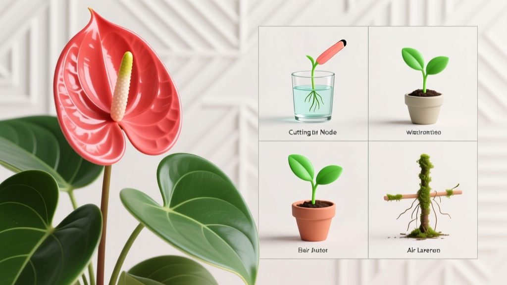 Small How to Propagate Flamingo Flower Plant: 5 Foolproof Methods That Actually Work (No Root Rot, No Failed Cuttings — Just Vibrant New Plants in 3 Weeks)