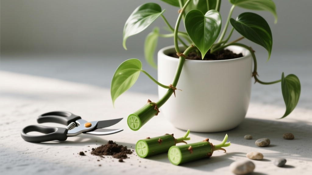 Outdoor How to Cut a Pothos Plant for Propagation: The 5-Minute, Zero-Fail Method That Grows 3 New Plants from One Stem (No Rooting Hormone Needed)