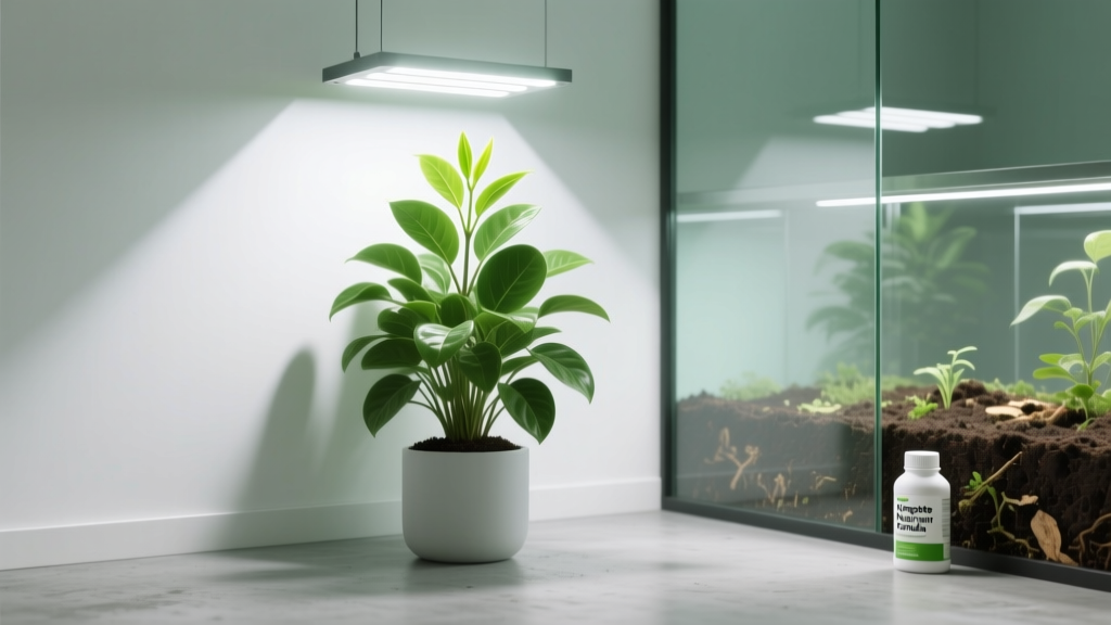 Is LED Light Sufficient for Indoor Plants? The Fertilizer Guide You’re Missing — Why Light Alone Won’t Prevent Yellow Leaves, Stunted Growth, or Nutrient Collapse (Even With Perfect Spectrum)