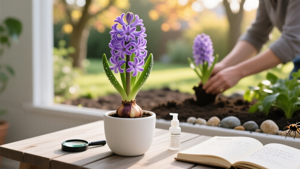 Yes, You Can Plant Indoor Hyacinth Bulbs Outside — But Only If You Nail These 5 Pest-Control & Transition Steps (Most Gardeners Skip #3)
