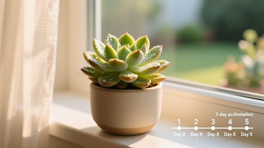 Succulent When Can I Put Indoor Plants Outside? The 7-Day Acclimation Blueprint That Prevents Sunburn, Shock, and Sudden Death (Even in Spring)