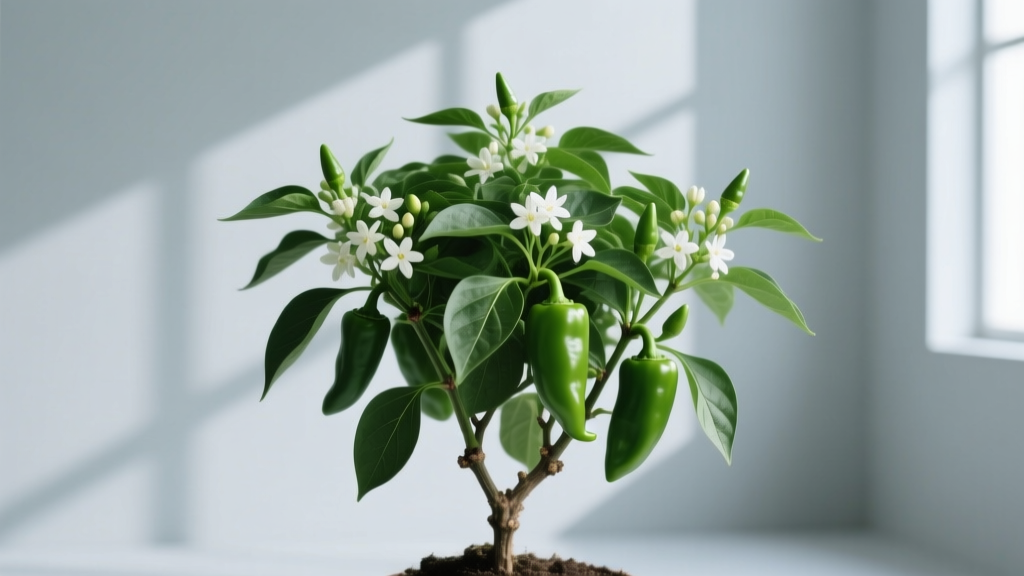 Flowering How to Make Indoor Pepper Plants Bushier: 5 Science-Backed Pruning & Training Moves That Double Fruit Yield (Without Killing Your Plants)