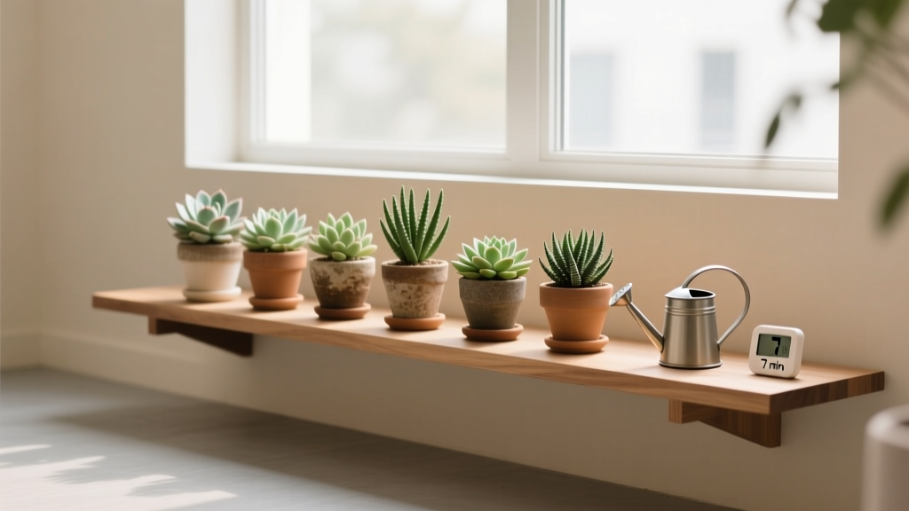 Small How to Take Care of Indoor Succulent Plants: The 7-Minute Weekly Routine That Prevents Overwatering, Root Rot, and Leggy Growth (Even If You’ve Killed 3 Before)