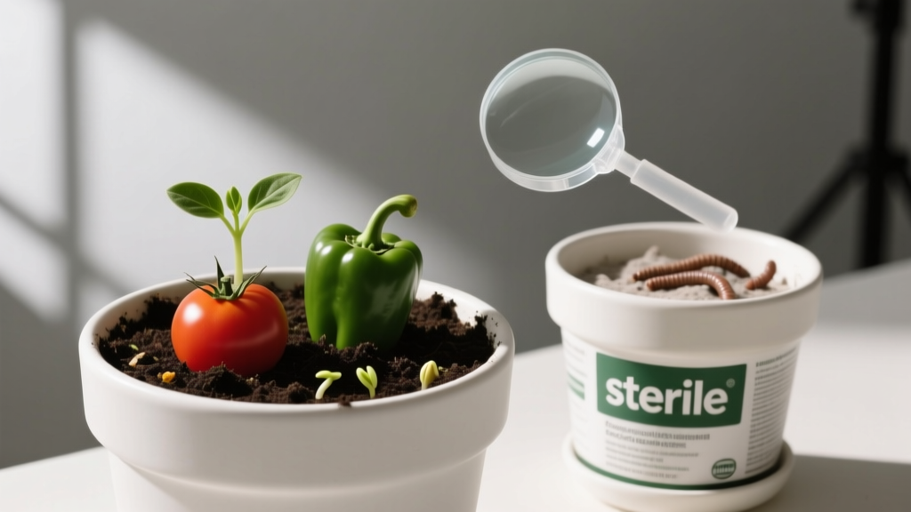 The Truth About Soil for Starting Tomato and Pepper Plants Indoors: Why 'Sterile' Mixes Fail at Pest Control (And What Actually Works in 2024)