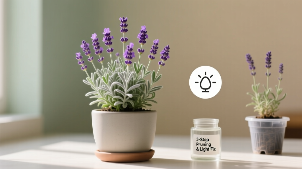 How Large Do Lavender Plants Grow Indoors? The Truth About Size Limits, Container Choices, and Why 92% of Indoor Lavenders Stay Stunted (Without This 3-Step Pruning & Light Fix)