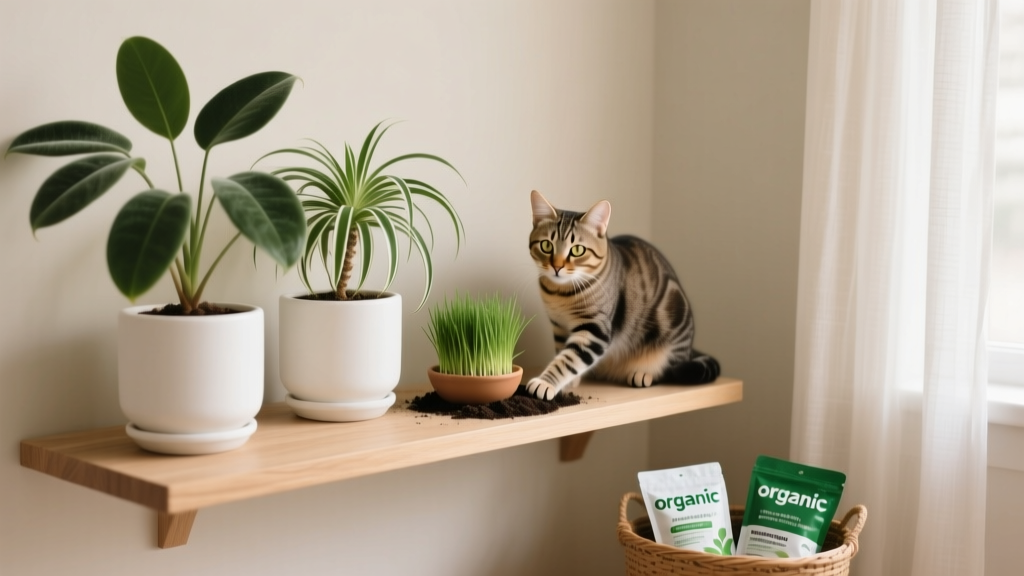 Is There Any Green Plant Indoor Cats Can Eat Fertilizer Guide: The Truth About 'Cat-Safe' Plants, Hidden Toxins in 'Natural' Fertilizers, and Exactly What to Feed (or Never Feed) Your Curious Kitty — A Vet-Reviewed, Soil-to-Stomach Safety Protocol
