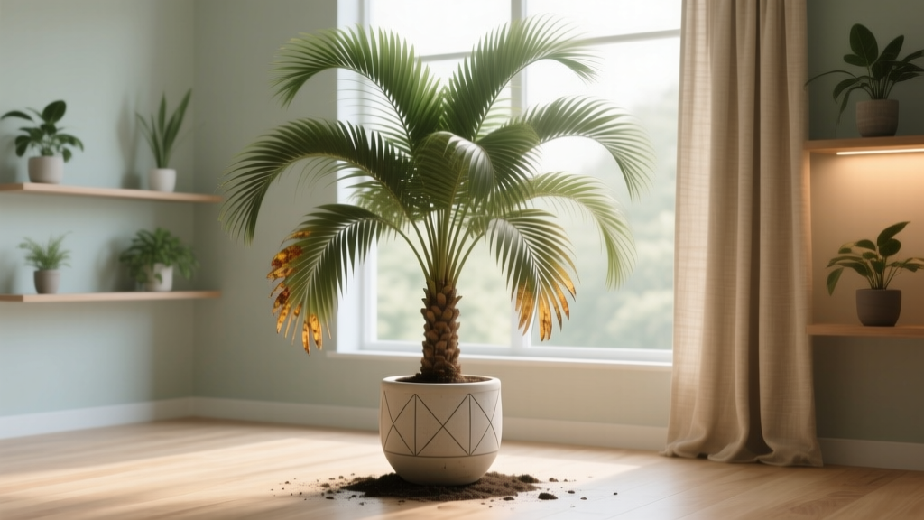 Large How to Care for a Palm Tree Houseplant: 7 Non-Negotiable Mistakes That Kill 83% of Indoor Palms (And Exactly How to Fix Them Before Your Majesty Palm Turns Brown)