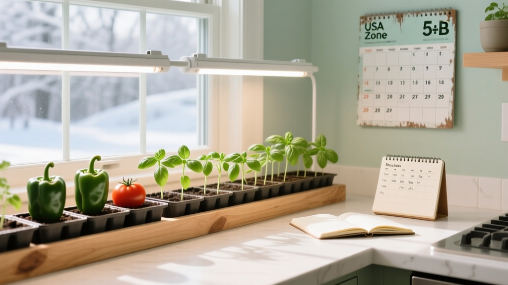 Stop Guessing: The Exact Indoor Seed-Starting Calendar for Wisconsin Gardeners — When to Plant Seeds Indoors for Outdoor Success (Based on Your USDA Zone, Frost Dates & Crop Type)