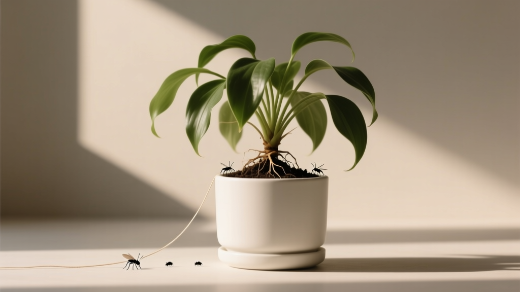 How to Keep Gnats From Indoor Plants Dropping Leaves: The 7-Step Root-Cause Fix That Stops Both Problems in 10 Days (No More Sticky Traps or Guesswork)