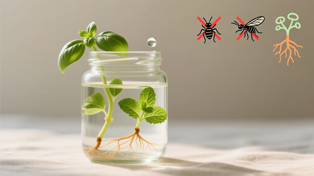 How Long to Propagate Plants in Water Pest Control: The 7-Day Window That Stops Aphids, Fungus Gnats & Root Rot Before They Start (Backed by University Extension Research)