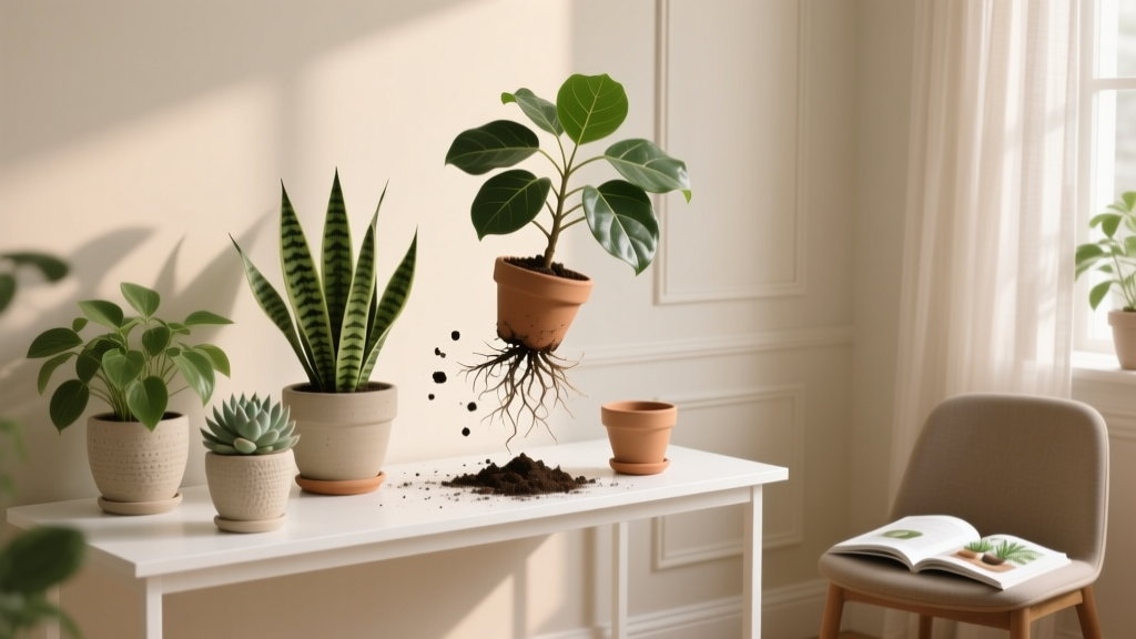 How Much Do You Water Indoor Plants After Repotting? The Truth About Overwatering, Root Shock, and the 7-Day Dry-Root Rule That Saves 83% of Newly Potted Plants (A Step-by-Step Repotting Guide)