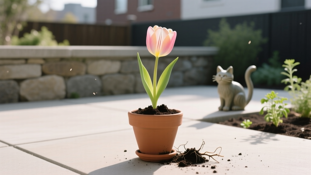 Can I Plant Indoor Tulips Outdoors? The Truth About Transplanting Potted Tulips Safely—Especially in Pet-Friendly Homes (Here’s Exactly What Works, What Fails, and Why Most Gardeners Get It Wrong)