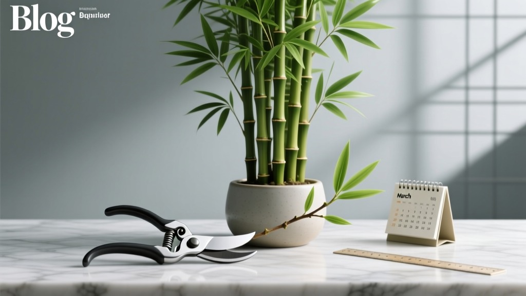 Stop Cutting Blindly: The Exact Outdoor Pruning Method That Saves Your Indoor Bamboo (Not Lucky Bamboo!) — 5 Mistakes 92% of Owners Make Before Spring