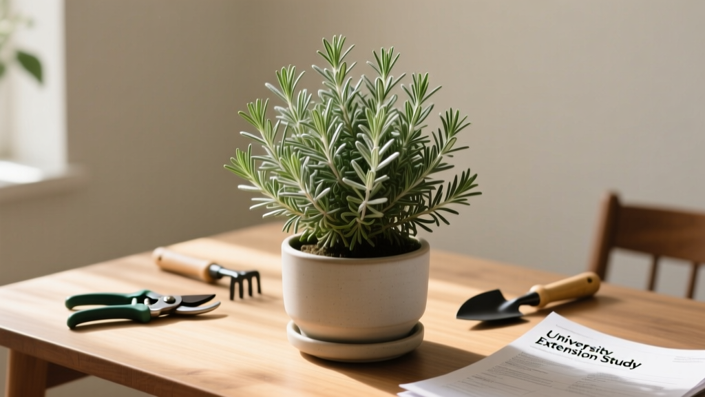 Can Rosemary Grow Indoors? The Truth About Light, Water, and Pruning — Plus the 5 Exact Conditions That Make or Break Your Indoor Rosemary (Backed by University Extension Research)
