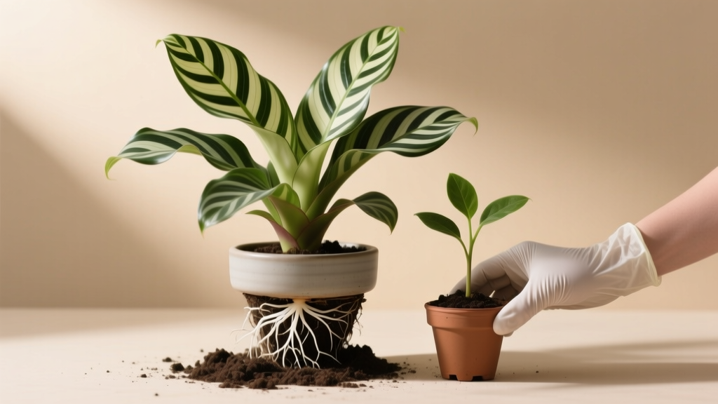 How to Propagate Peacock Plant Repotting Guide: The Only 5-Step Method That Prevents Root Shock, Saves Your Striped Leaves, and Doubles Your Collection in 6 Weeks (No Expert Skills Needed)