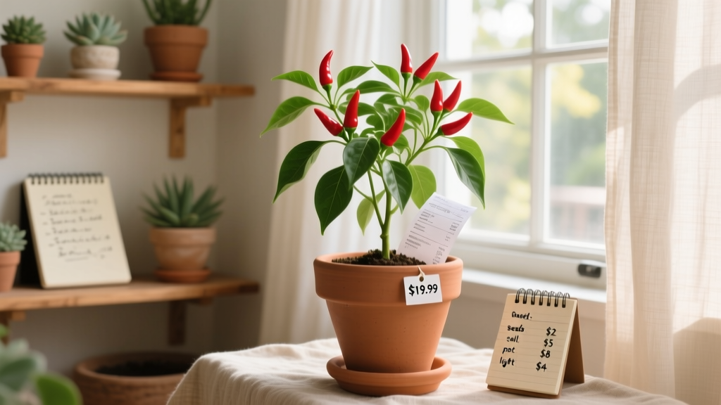 Yes, You *Can* Grow a Thai Chile Plant Indoors Under $20 — Here’s Exactly How (With Real Photos, Budget Breakdowns & 3-Month Growth Log)