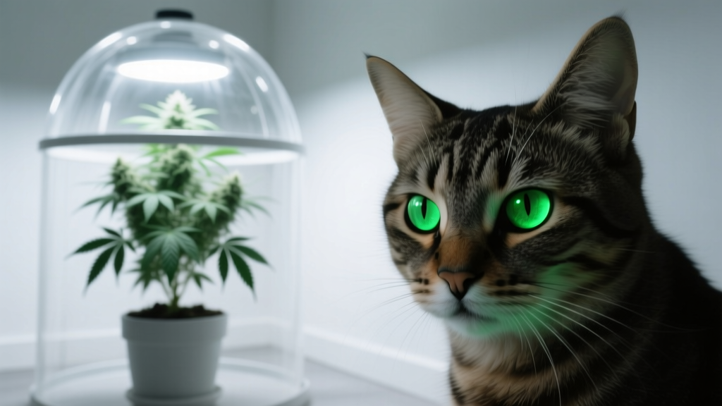 You’re risking your cat’s life—and breaking the law: Why growing *any* cannabis plant indoors (even male) is dangerously toxic to cats, illegal in most states, and scientifically futile for home growers—here’s what veterinarians and horticulturists *actually* recommend instead.