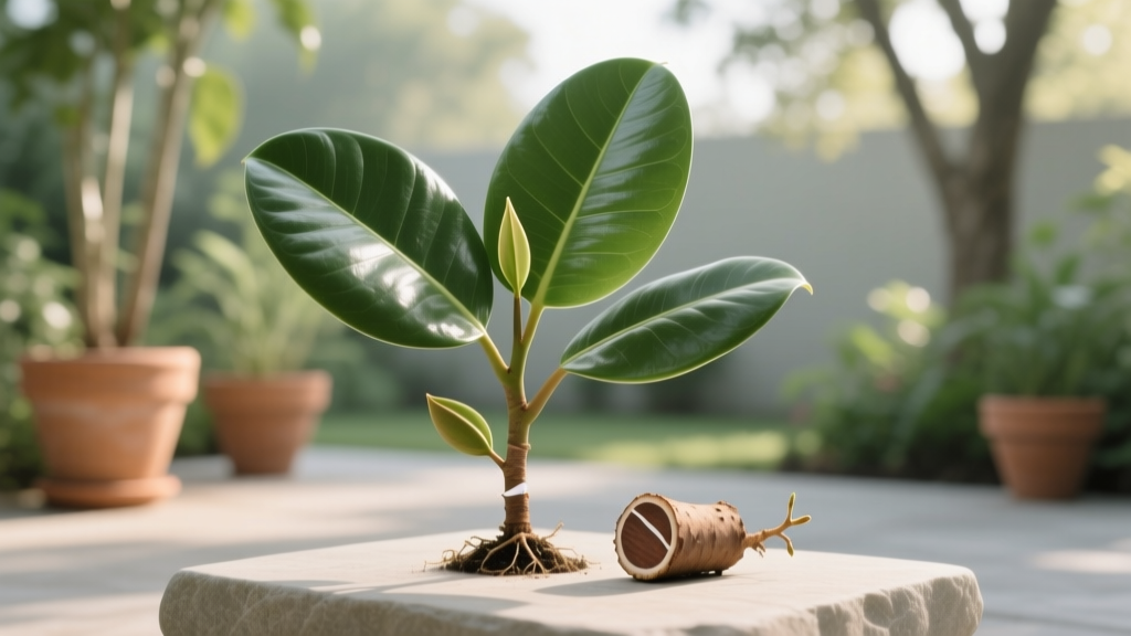 You Can’t Propagate a Rubber Plant from a Leaf Alone—Here’s the Truth, What Actually Works Outdoors, and Exactly How to Do It Right (With Real Success Rates)
