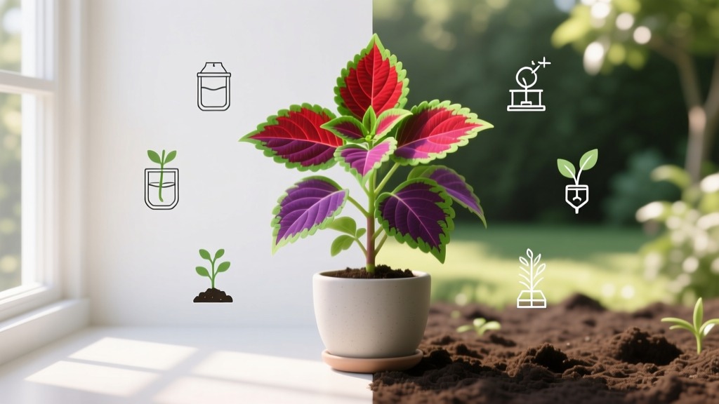 Are coleus indoor or outdoor plants propagation tips? Here’s the truth: They thrive *both* ways—but only if you master these 5 science-backed propagation techniques (no guesswork, no root rot, no failed cuttings)