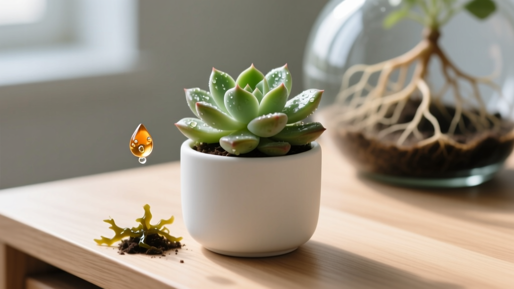 Succulent can you use liquid seaweed on indoor plants? Yes — but only if you avoid these 5 fatal dosing mistakes (most beginners overdose and trigger root rot within 72 hours)