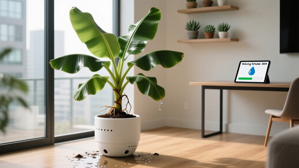 Can a Banana Plant Grow Indoors Watering Schedule? The Truth About Overwatering, Root Rot, and How to Keep Your Indoor Banana Thriving (Not Drowning) in 2024