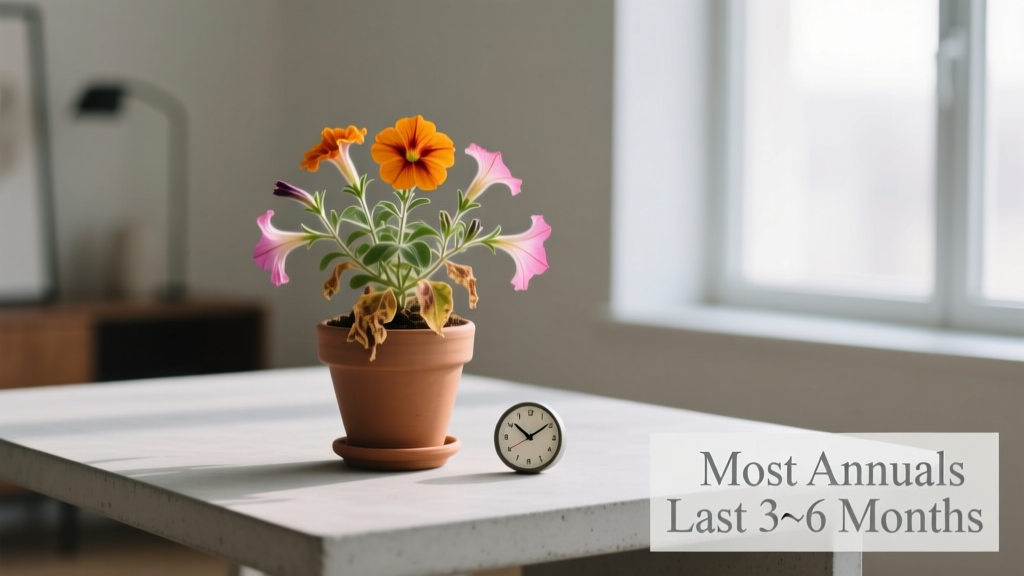 Low Maintenance How Long Does an Annual Plant Last If Indoors? The Truth About Indoor Lifespan — Most Die in 3–6 Months (But 7 Surprising Exceptions Can Thrive for 12+ Months With Zero Extra Effort)