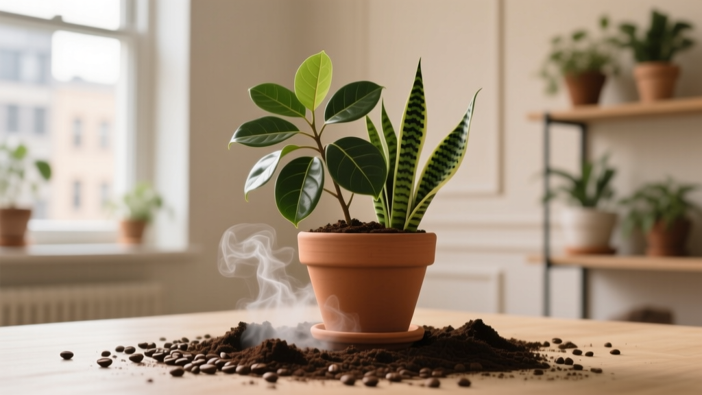 Non-Flowering Is Coffee Grounds Good for Plants Indoors? The Truth About Acidity, Nitrogen Burn, Mold Risk, and Which Houseplants *Actually* Benefit (Spoiler: Most Don’t)