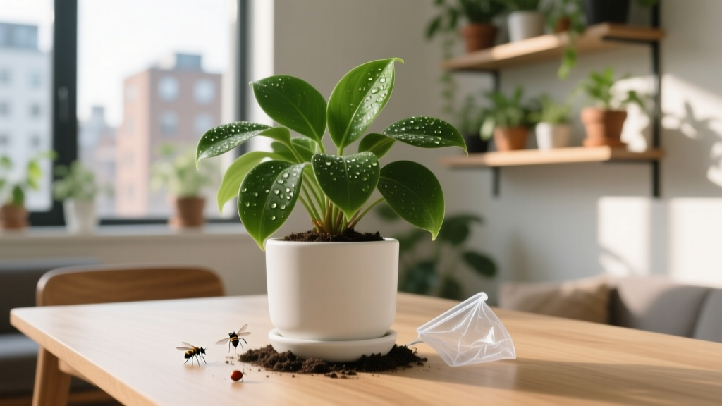 Stop the Cycle: The 7-Step Science-Backed Plan to Rid Slow-Growing Indoor Plants of Gnats Without Harming Roots, Stunting Growth, or Requiring Daily Vigilance — Because Overwatering & Sticky Traps Alone Never Work Long-Term