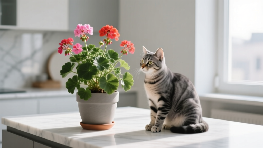 Geraniums & Cats: The Truth About Toxicity + How to Propagate Them Safely (5-Step Method That Prevents Accidental Ingestion)
