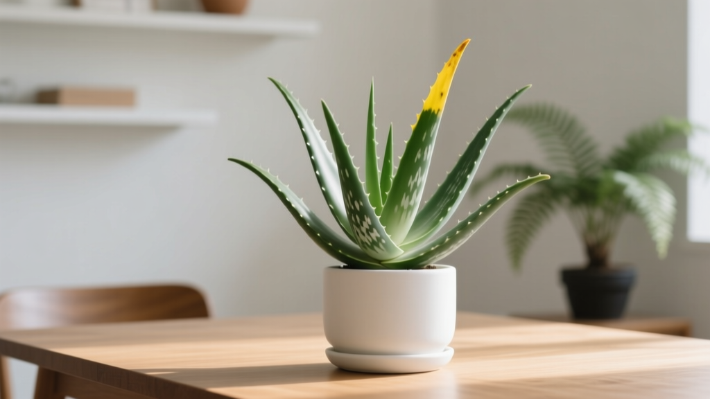 Is aloe a good indoor plant with yellow leaves? Here’s exactly what yellowing means—and the 5-step rescue plan most guides skip (backed by horticultural science)