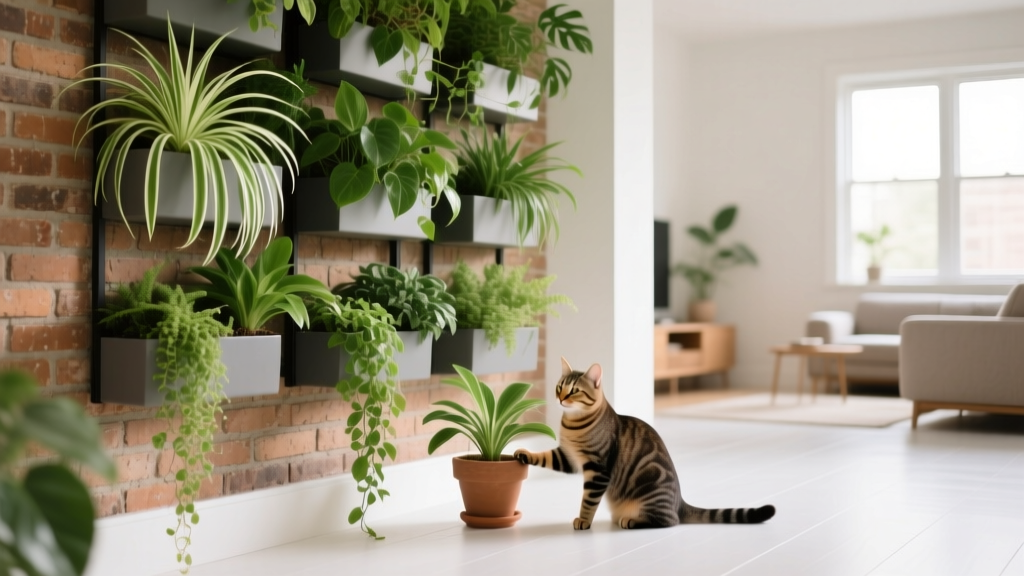 Shingling Plants Indoors on Brick Walls: A Cat-Safe Guide — How to Train, Mount, and Monitor Toxicity Risks Without Risking Your Feline’s Health (7 Proven Steps)