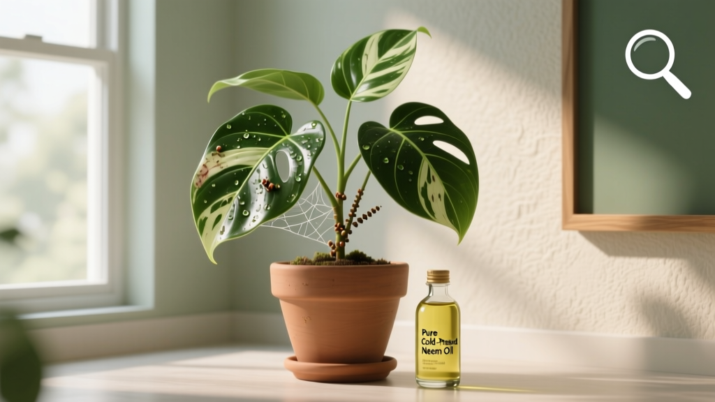 Large How to Use Neem Oil on Plants Indoor: The No-Mistake, Pet-Safe Guide That Actually Stops Spider Mites, Mealybugs, and Powdery Mildew—Without Burning Leaves or Harming Your Cats (Backed by University Extension Research)